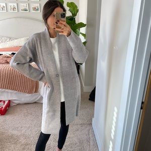 Amazon coatigan , size s , grey